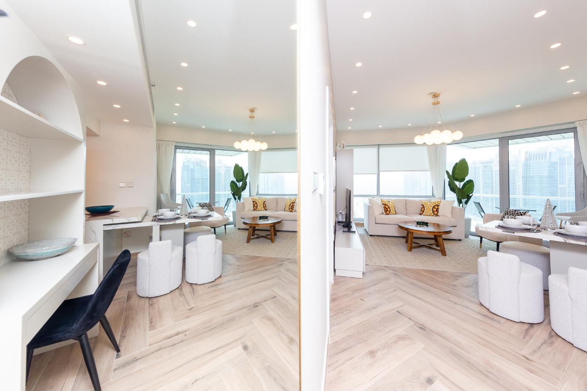 Charming Brand New 2Br Close To The Beach Dubaj Exteriér fotografie