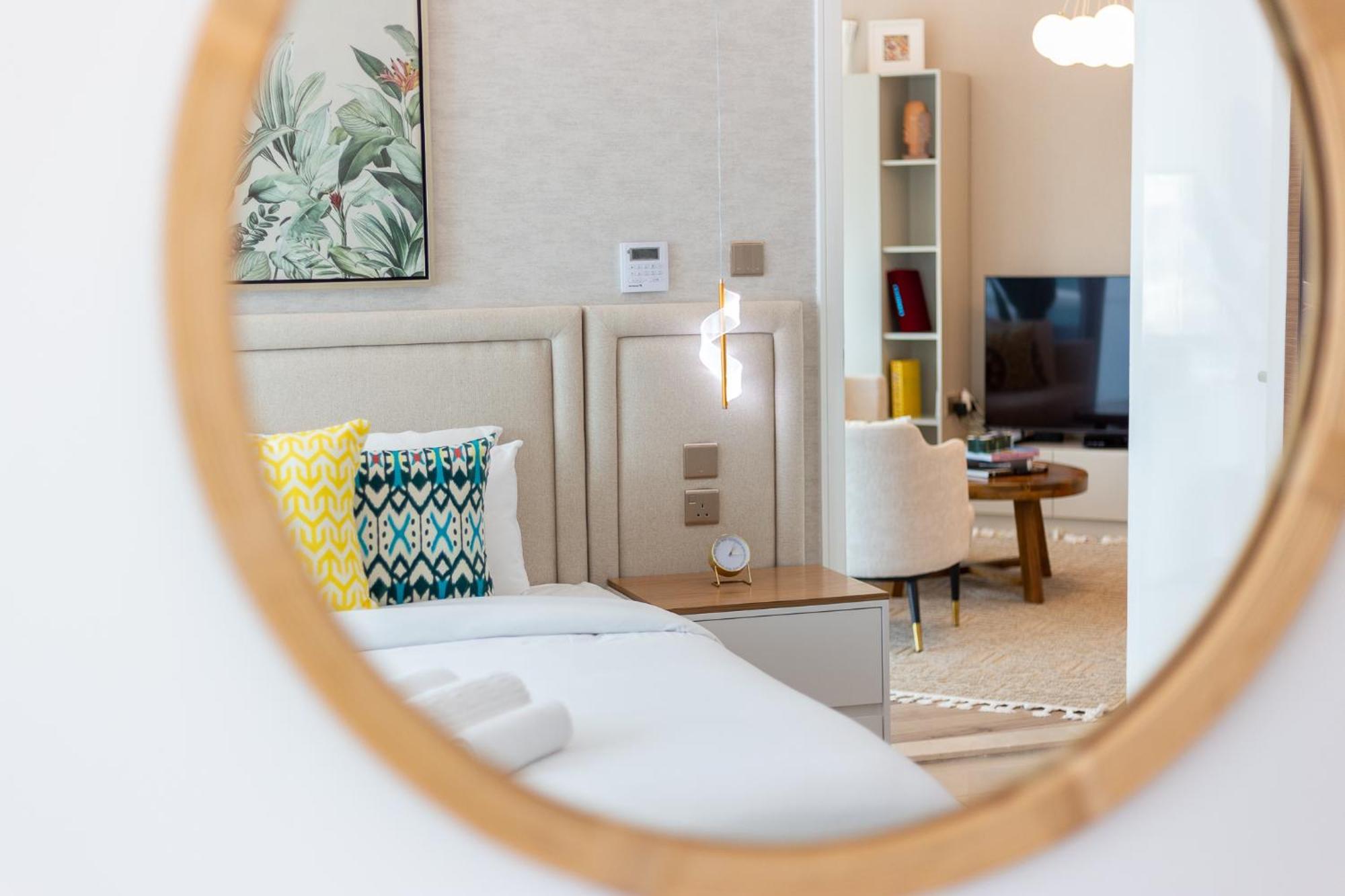 Charming Brand New 2Br Close To The Beach Dubaj Exteriér fotografie