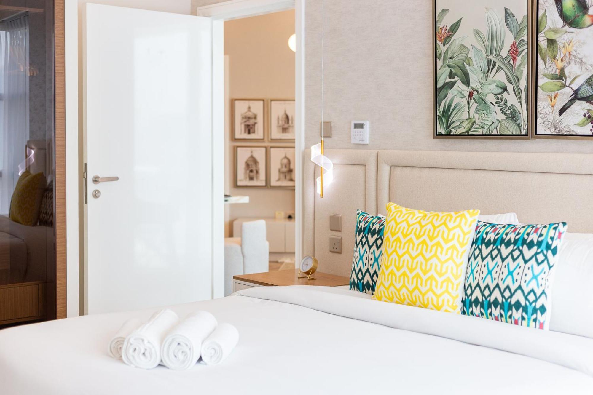 Charming Brand New 2Br Close To The Beach Dubaj Exteriér fotografie